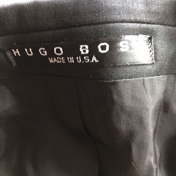 Hugo boos wool man’s jacket made in the USA - Picture 10 of 12